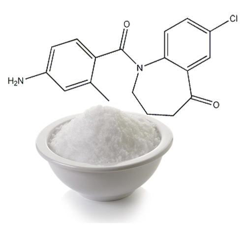 1-(4-Amino-2-methylbenzoyl)-7-chloro-1,2,3,4-tetrahydro-5H-1-benzazepin-5-one 1-(4-Amino-2-methylbenzoyl)-7-chloro-1,2,3,4-tetrahydro-5H-1-benzazepin-5-one