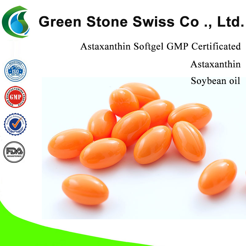 Astaxanthin Softgel GMP Certified